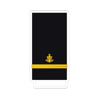 Ukraine Navy OF 1a (Ukraine) (Military Rank) STICKER Vinyl Kiss-Cut Decal 6 Inch White - The Sticker Space