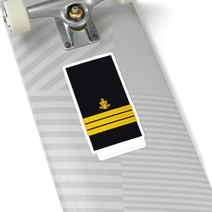 Ukraine Navy OF 3 (Ukraine) (Military Rank) STICKER Vinyl Kiss-Cut Decal - The Sticker Space