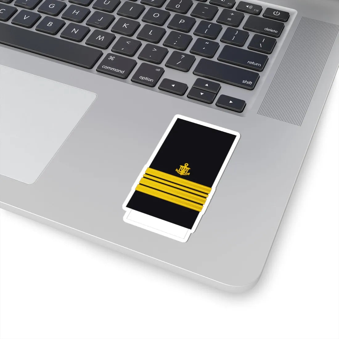 Ukraine Navy OF 4 (Ukraine) (Military Rank) STICKER Vinyl Kiss-Cut Decal - The Sticker Space