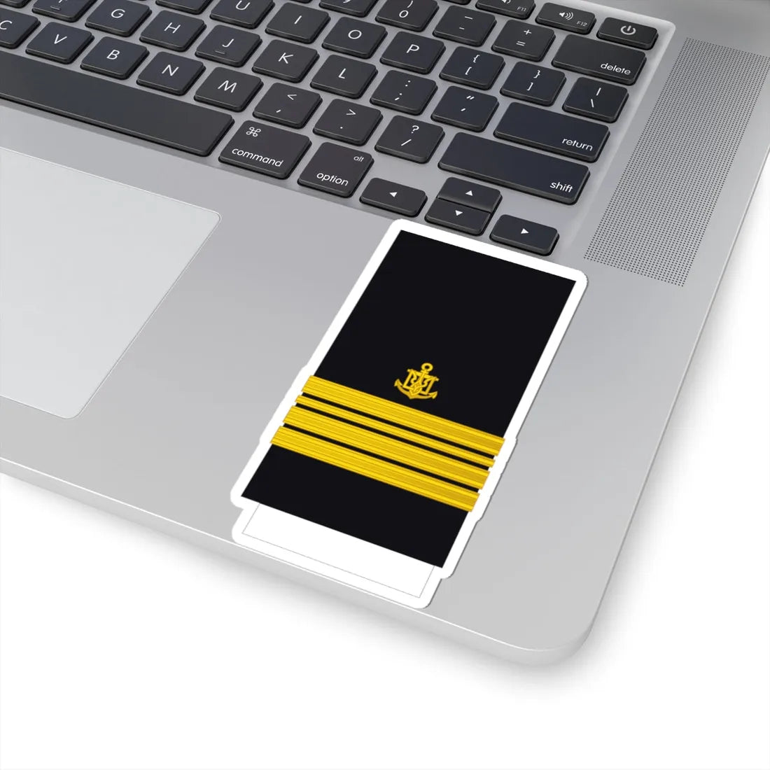 Ukraine Navy OF 4 (Ukraine) (Military Rank) STICKER Vinyl Kiss-Cut Decal - The Sticker Space