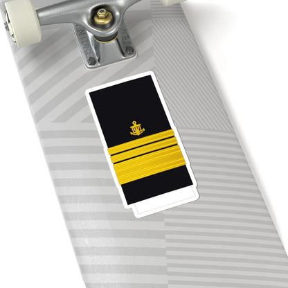 Ukraine Navy OF 8 (Ukraine) (Military Rank) STICKER Vinyl Kiss-Cut Decal - The Sticker Space