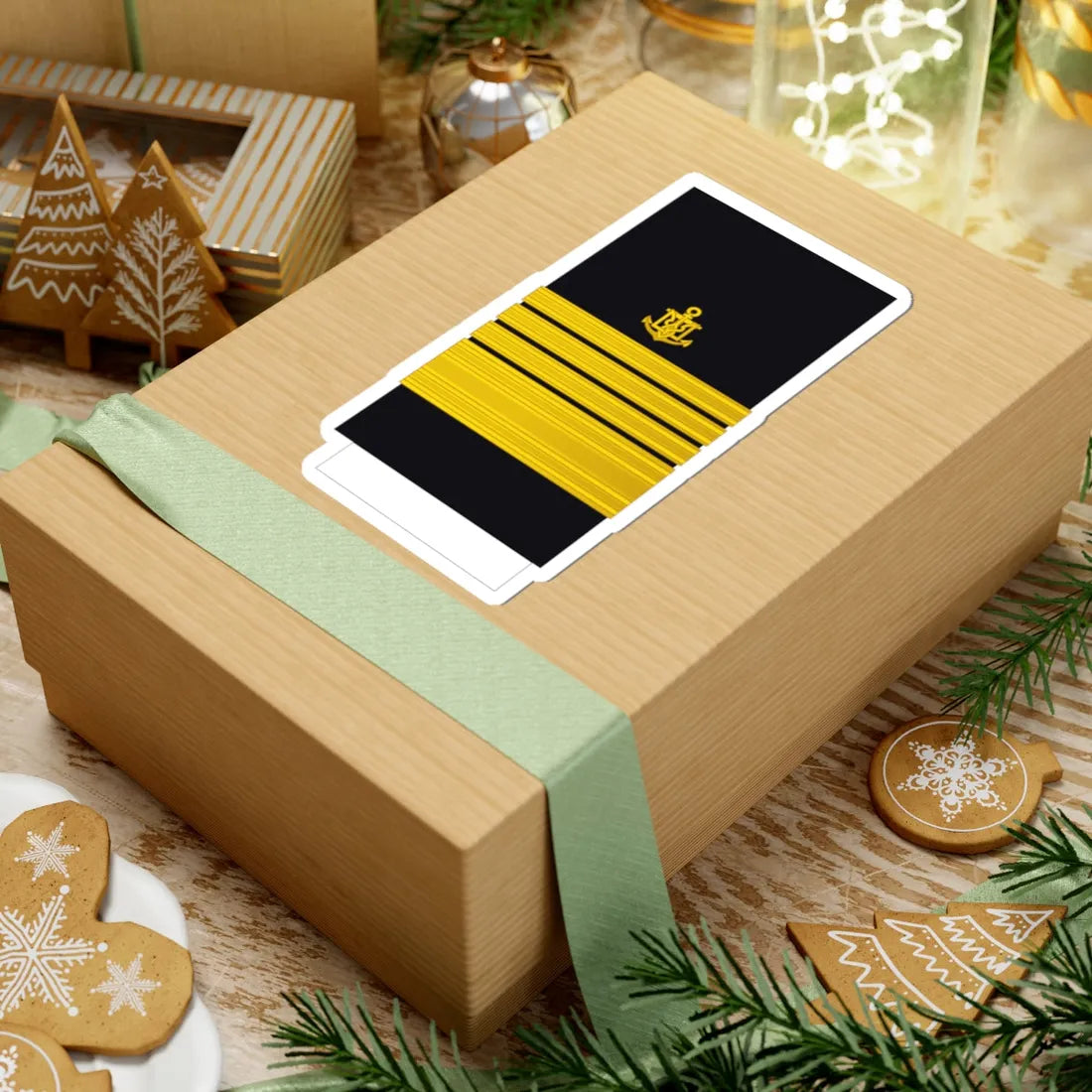 Ukraine Navy OF 9 (Ukraine) (Military Rank) STICKER Vinyl Kiss-Cut Decal - The Sticker Space