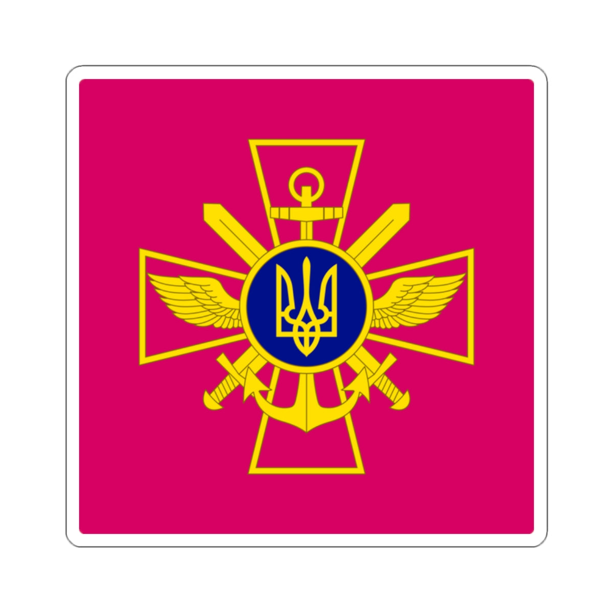 Ukrainian Chief of the General Staff STICKER Vinyl Die-Cut Decal-White-The Sticker Space