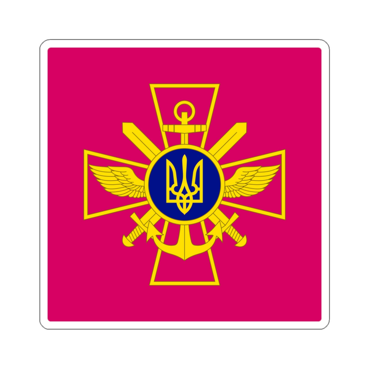 Ukrainian Chief of the General Staff STICKER Vinyl Die-Cut Decal-White-The Sticker Space