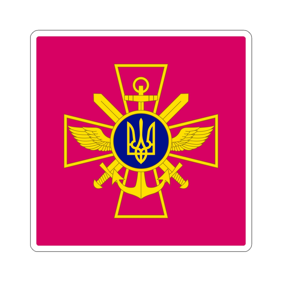 Ukrainian Chief of the General Staff STICKER Vinyl Die-Cut Decal-White-The Sticker Space