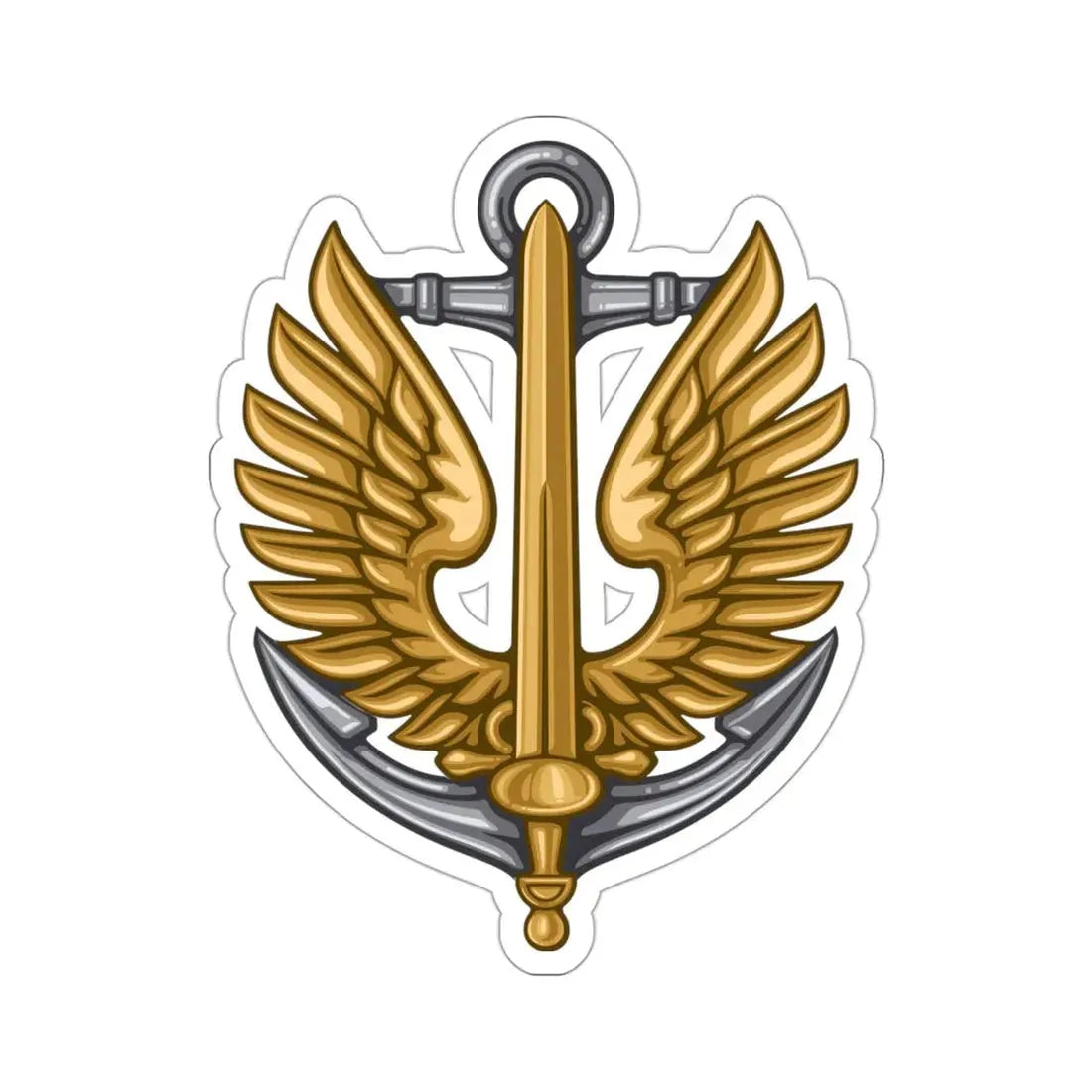 Ukrainian Naval Infantry STICKER Vinyl Die-Cut Decal 3 Inch - The Sticker Space