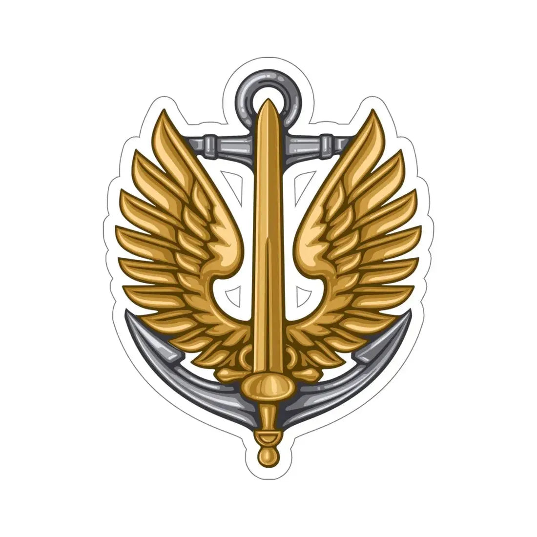 Ukrainian Naval Infantry STICKER Vinyl Die-Cut Decal 6 Inch - The Sticker Space