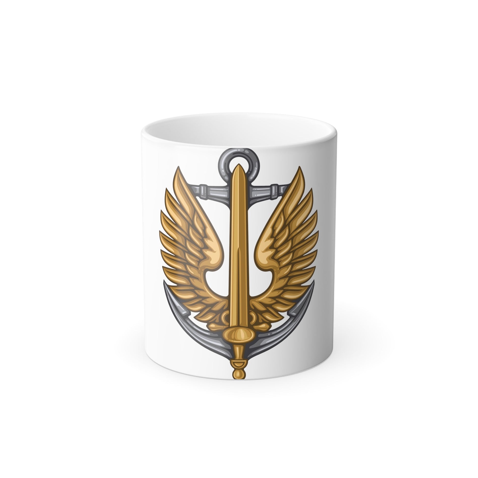 Ukrainian Naval Infantry (Ukraine) Color Changing Mug 11oz-11oz-The Sticker Space