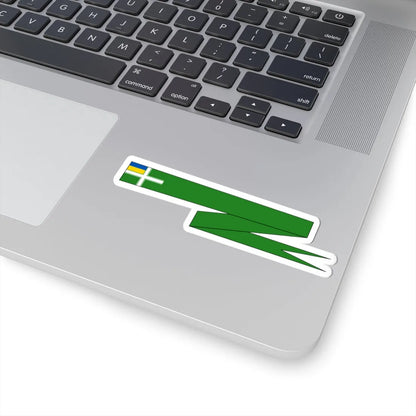 Ukrainian Navy Pennant of Coast Guard (Ukraine) STICKER Vinyl Kiss-Cut Decal - The Sticker Space