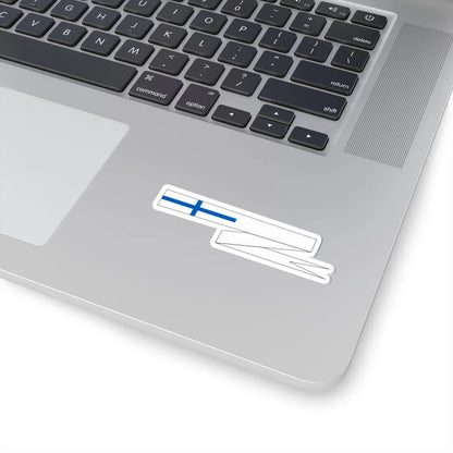 Ukrainian Navy Pennant (Ukraine) STICKER Vinyl Kiss-Cut Decal - The Sticker Space