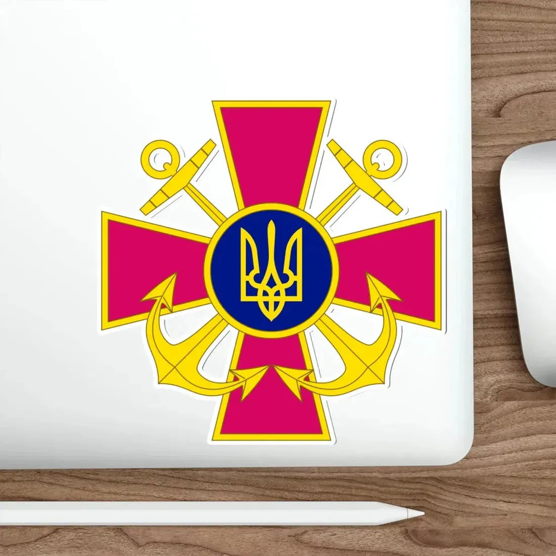 Ukrainian Navy STICKER Vinyl Die-Cut Decal - The Sticker Space