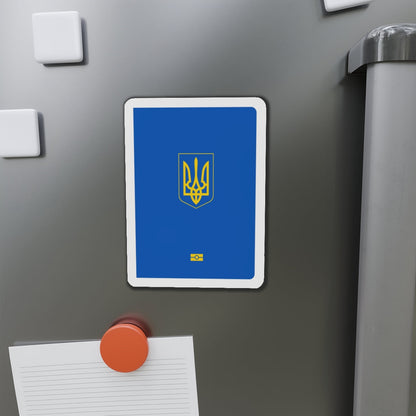 Ukrainian Passport - Die-Cut Magnet-The Sticker Space