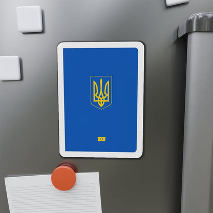 Ukrainian Passport - Die-Cut Magnet-The Sticker Space