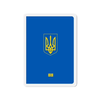 Ukrainian Passport - Refrigerator Magnet 3 Inch - The Sticker Space