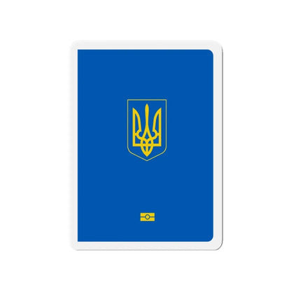 Ukrainian Passport - Refrigerator Magnet 4 Inch - The Sticker Space