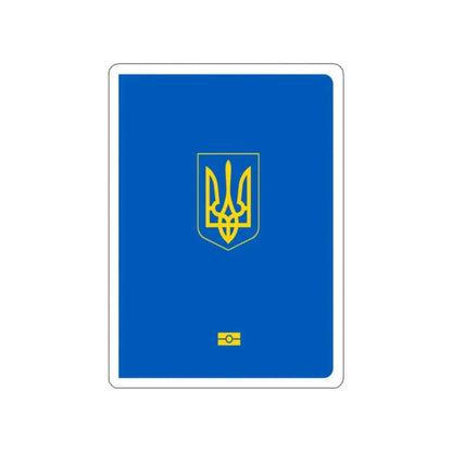 Ukrainian Passport STICKER Vinyl Die-Cut Decal 2 Inch - The Sticker Space