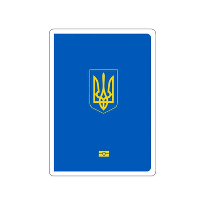 Ukrainian Passport STICKER Vinyl Die-Cut Decal 3 Inch - The Sticker Space