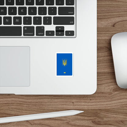 Ukrainian Passport STICKER Vinyl Die-Cut Decal-The Sticker Space