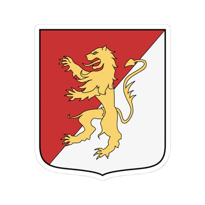 Ulfssons (Sweden) (Coat of Arms) STICKER Vinyl Kiss-Cut Decal 4 Inch White - The Sticker Space