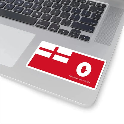 Ulster loyalist flag (Ireland) STICKER Vinyl Kiss-Cut Decal - The Sticker Space