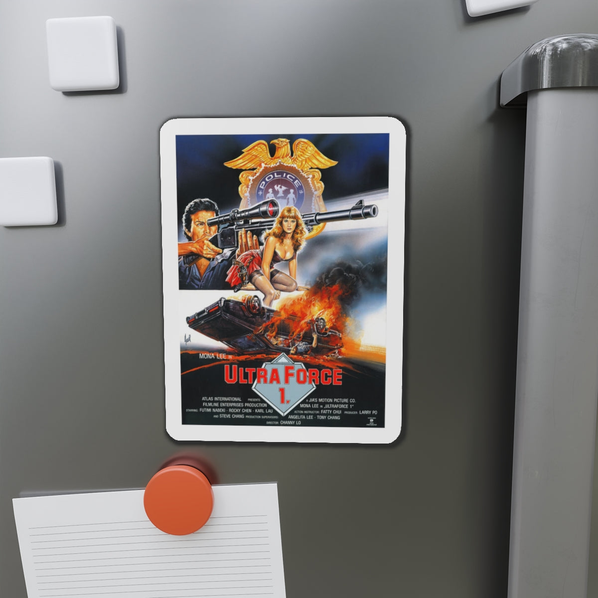 ULTRA FORCE 1 1989 Movie Poster - Refrigerator Magnet