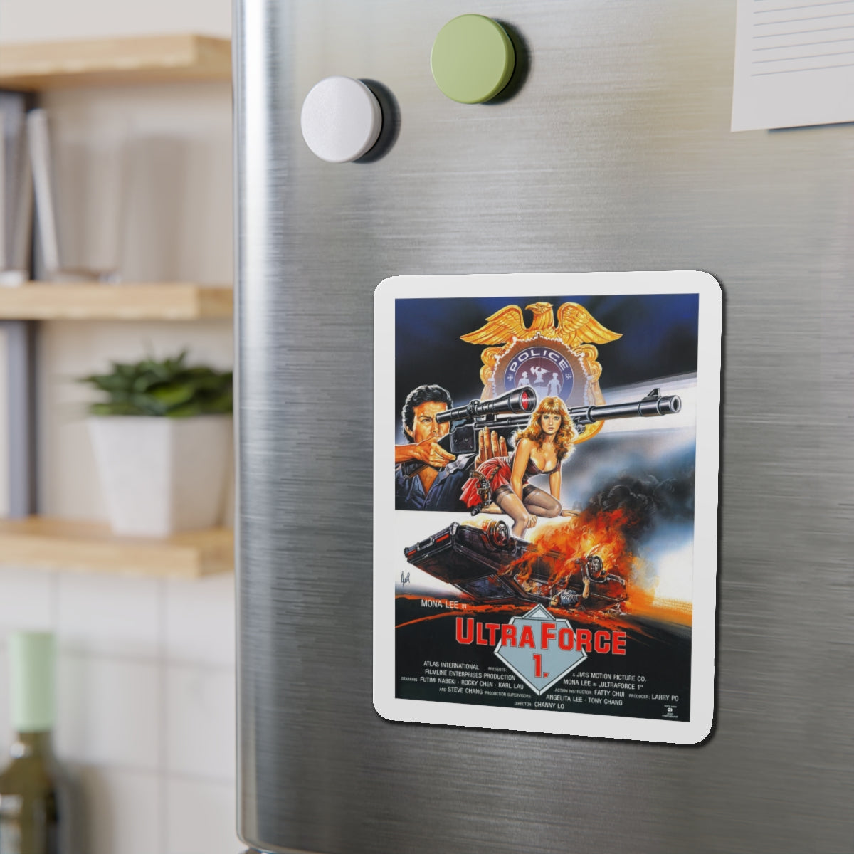 ULTRA FORCE 1 1989 Movie Poster - Refrigerator Magnet