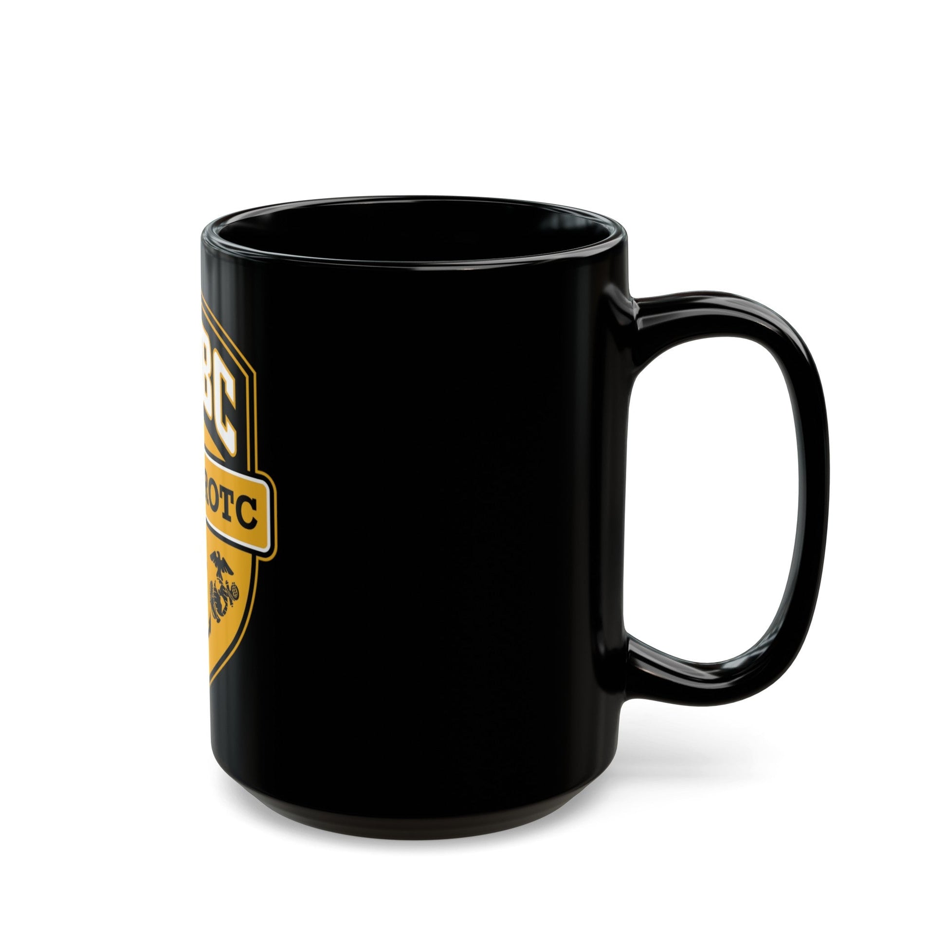 UMBC Naval ROTC (U.S. Navy) Black Coffee Mug-The Sticker Space