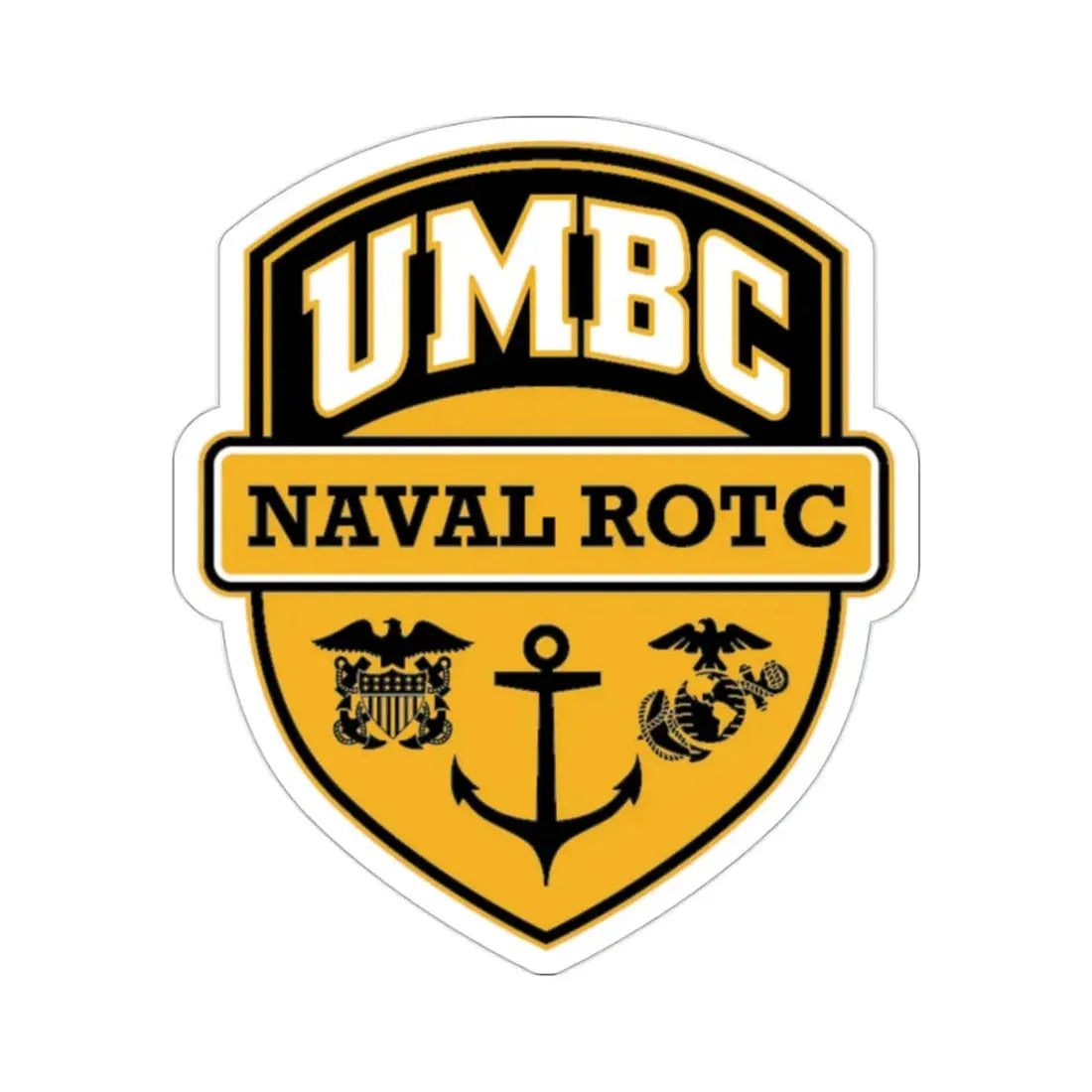 UMBC Naval ROTC (U.S. Navy) STICKER Vinyl Die-Cut Decal 2 Inch - The Sticker Space