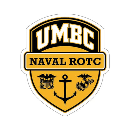 UMBC Naval ROTC (U.S. Navy) STICKER Vinyl Kiss-Cut Decal 6 Inch White - The Sticker Space