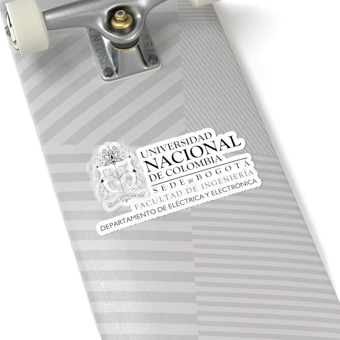 UNAL Aplicación Dep Elect (Colombia) (Coat of Arms) STICKER Vinyl Kiss-Cut Decal - The Sticker Space