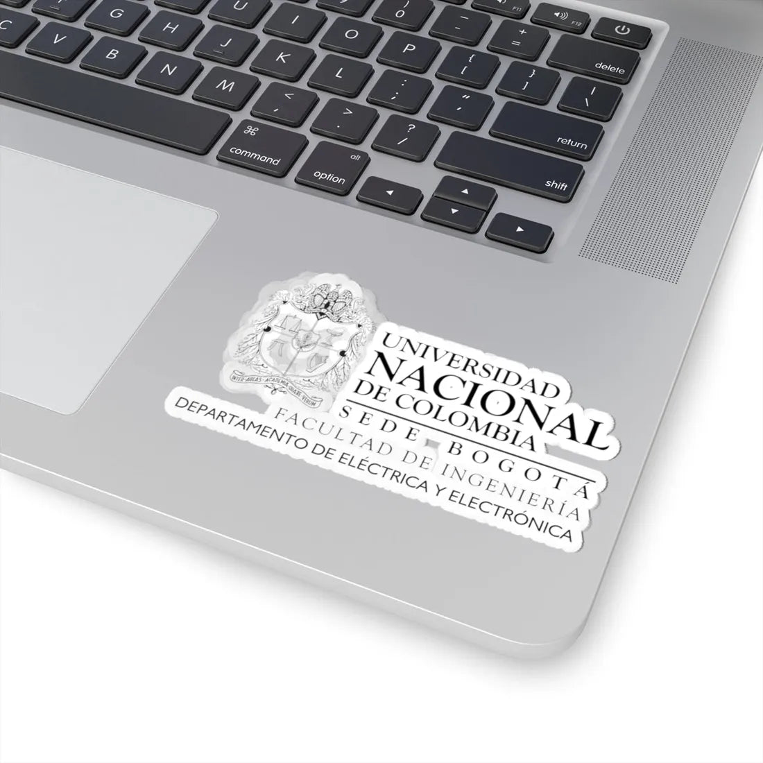 UNAL Aplicación Dep Elect (Colombia) (Coat of Arms) STICKER Vinyl Kiss-Cut Decal - The Sticker Space