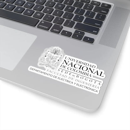 UNAL Aplicación Dep Elect (Colombia) (Coat of Arms) STICKER Vinyl Kiss-Cut Decal - The Sticker Space