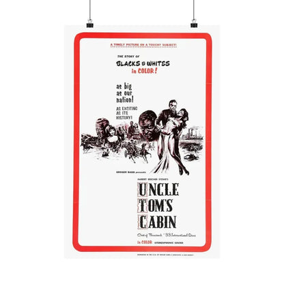 UNCLE TOM'S CABIN 1965 - Paper Movie Poster 16″ x 24″ Matte - The Sticker Space