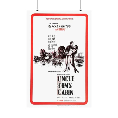 UNCLE TOM'S CABIN 1965 - Paper Movie Poster 24″ x 36″ Matte - The Sticker Space
