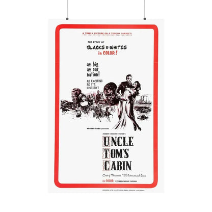 UNCLE TOM'S CABIN 1965 - Paper Movie Poster 36" x 54" Matte - The Sticker Space