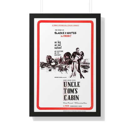 UNCLE TOM'S CABIN 1965 - Framed Movie Poster-20" x 30"-The Sticker Space