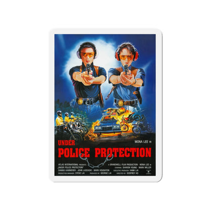 UNDER POLICE PROTECTION 1989 Movie Poster - Refrigerator Magnet