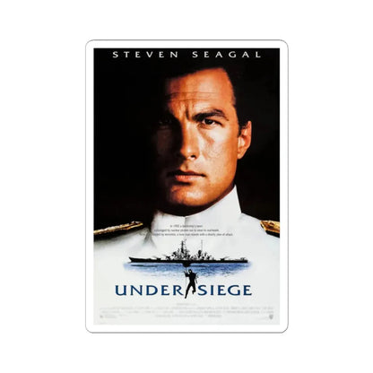 Under Siege 1992 Movie Poster - STICKER Vinyl Kiss-Cut Decal 2 Inch White - The Sticker Space