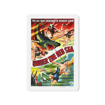 UNDER THE RED SEA 1952 Movie Poster - Refrigerator Magnet