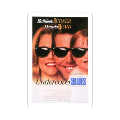 Undercover Blues 1993 Movie Poster STICKER Vinyl Die-Cut Decal 2 Inch - The Sticker Space