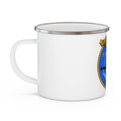 Undersea Warfare Division (U.S. Navy) Enamel Mug 12oz-12oz-The Sticker Space