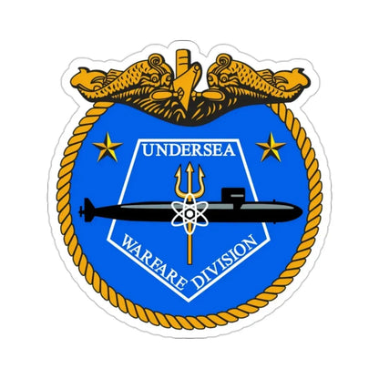 Undersea Warfare Division (U.S. Navy) STICKER Vinyl Die-Cut Decal 2 Inch - The Sticker Space