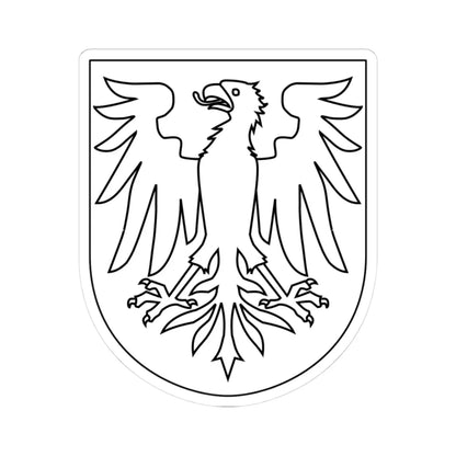 Undersvik vapen (Sweden) (Coat of Arms) STICKER Vinyl Kiss-Cut Decal 3 Inch White - The Sticker Space