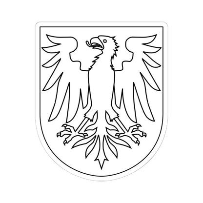 Undersvik vapen (Sweden) (Coat of Arms) STICKER Vinyl Kiss-Cut Decal 6 Inch White - The Sticker Space
