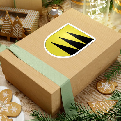 Undervelier-coat of arms (Switzerland) (Coat of Arms) STICKER Vinyl Kiss-Cut Decal - The Sticker Space