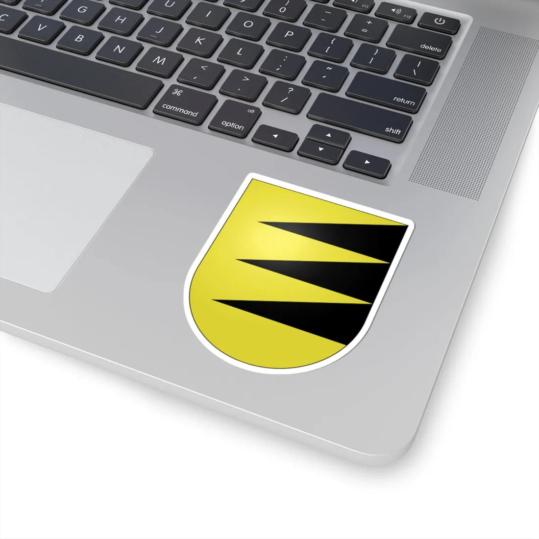 Undervelier-coat of arms (Switzerland) (Coat of Arms) STICKER Vinyl Kiss-Cut Decal - The Sticker Space