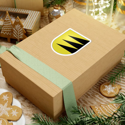 Undervelier-coat of arms (Switzerland) (Coat of Arms) STICKER Vinyl Kiss-Cut Decal - The Sticker Space