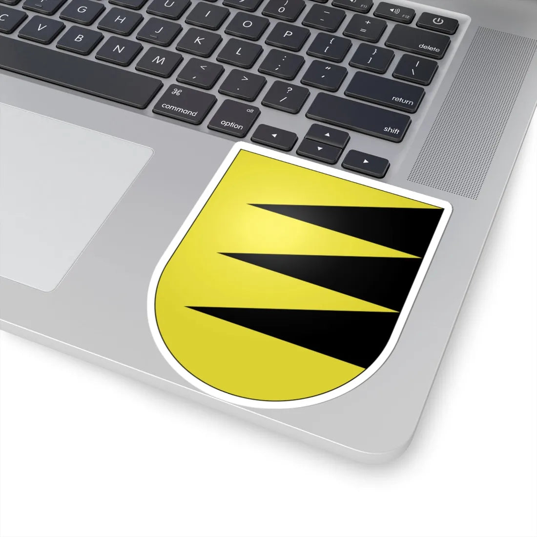 Undervelier-coat of arms (Switzerland) (Coat of Arms) STICKER Vinyl Kiss-Cut Decal - The Sticker Space