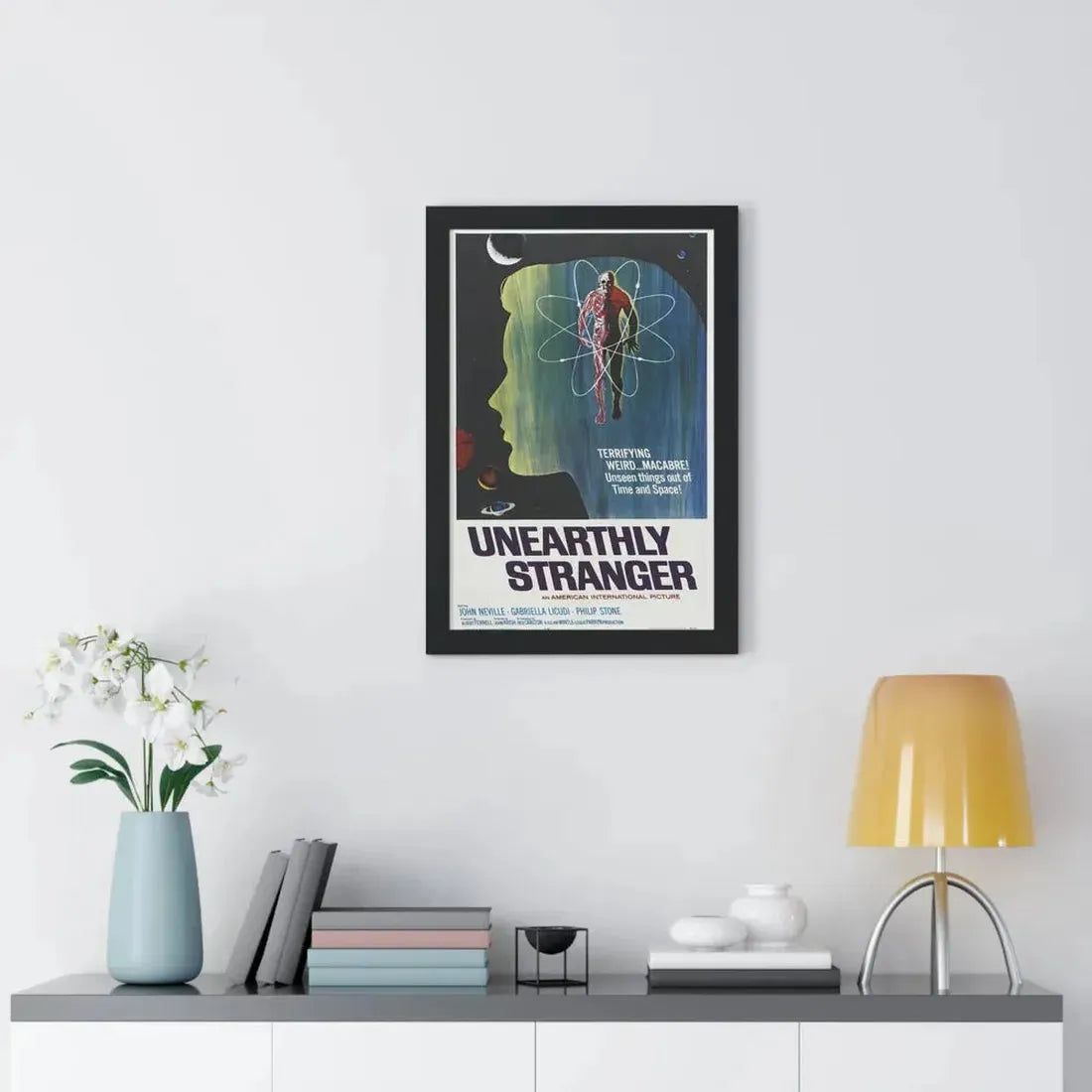 UNEARTHLY STRANGER 1963 - Framed Movie Poster - The Sticker Space