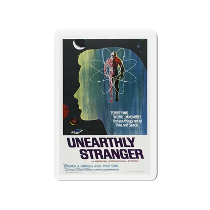 UNEARTHLY STRANGER 1963 Movie Poster - Refrigerator Magnet 4 Inch - The Sticker Space